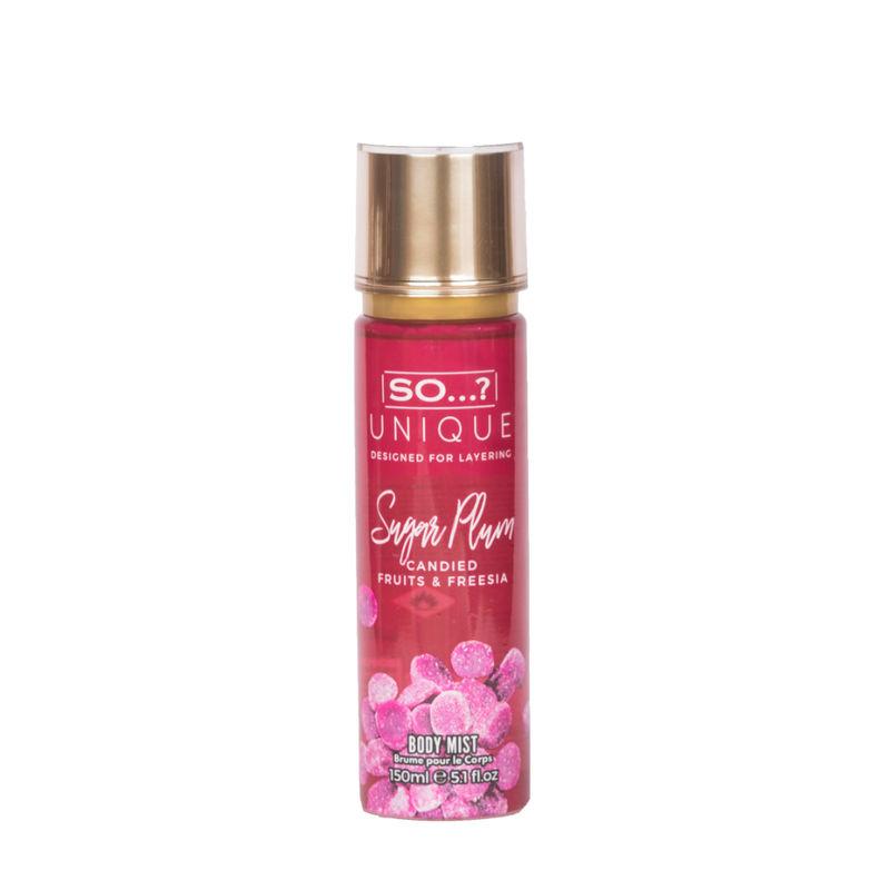 so... fragrance unique sugar plum body mist - for women