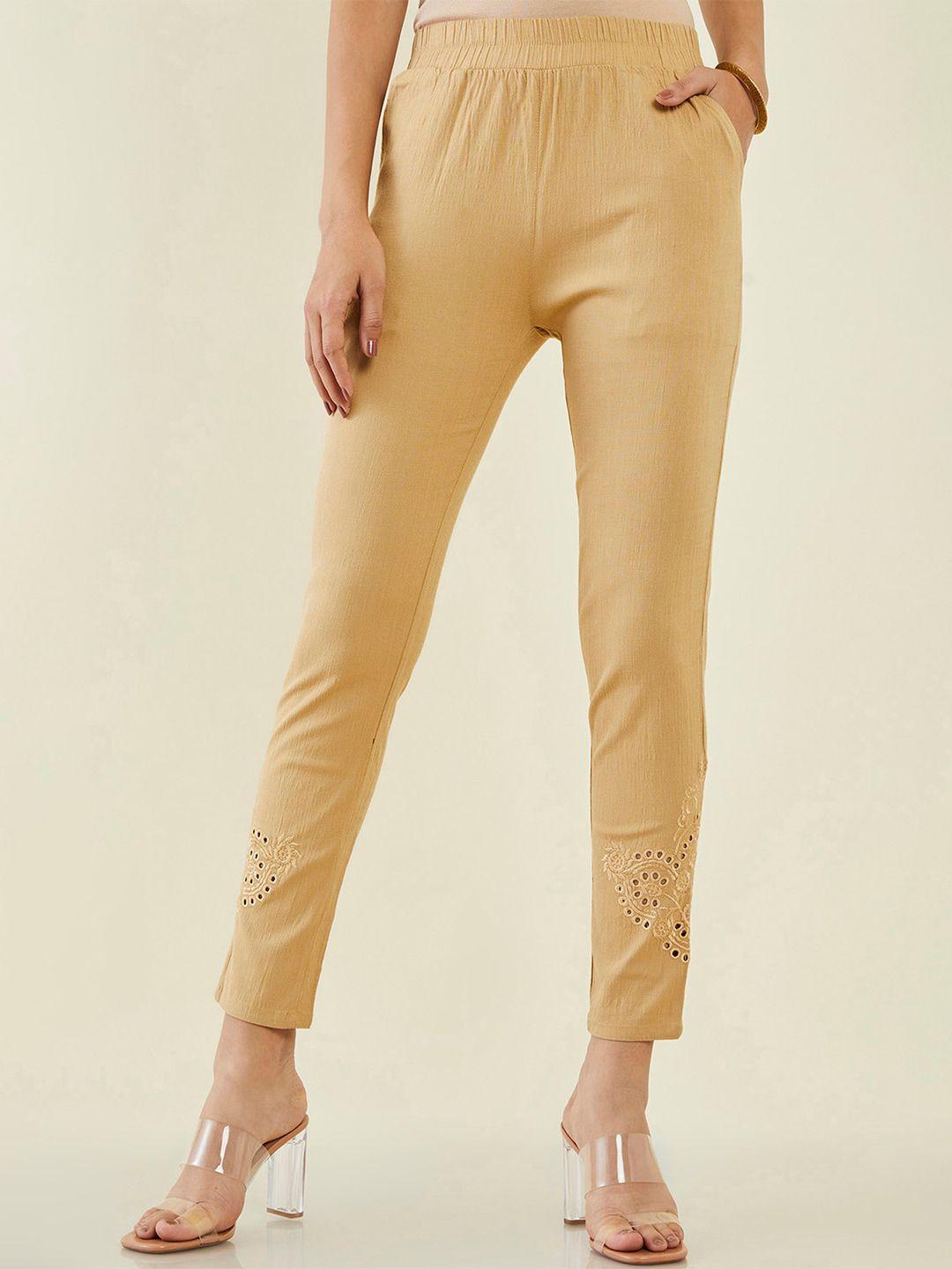 soch cotton ankle length trousers