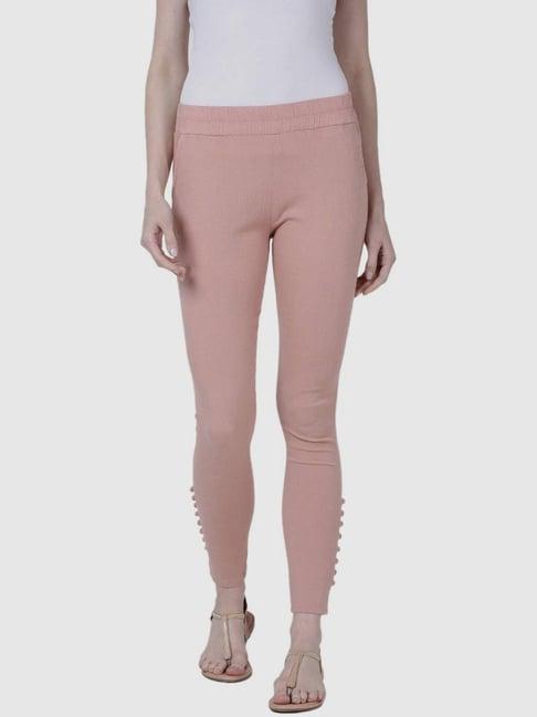 soch salmon pink cotton pants
