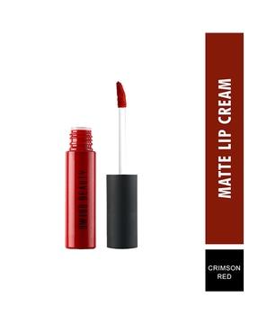 soft matte liquid lipstick - 27 crimson red