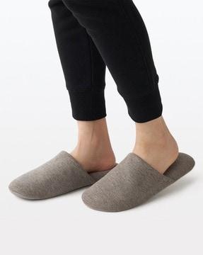soft slip-on slippers