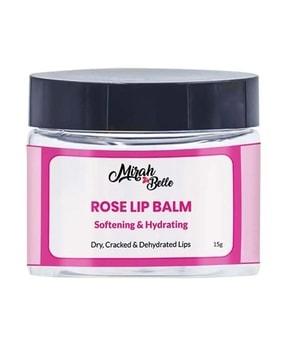 softening & hydrating organic rose lip balm