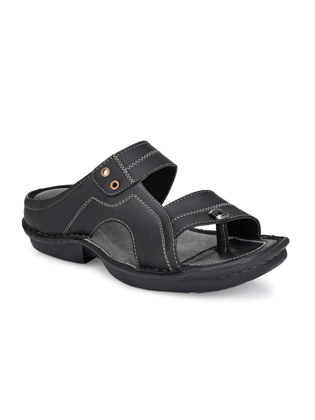 softio men black comfort sandals