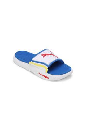 softride 2.0 one8 synthetic slip-on men's slides - white