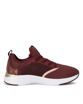 softride ruby deco glam lace-up running shoes