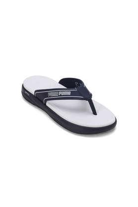 softride seave v1 synthetic slip-on men's slippers - blue