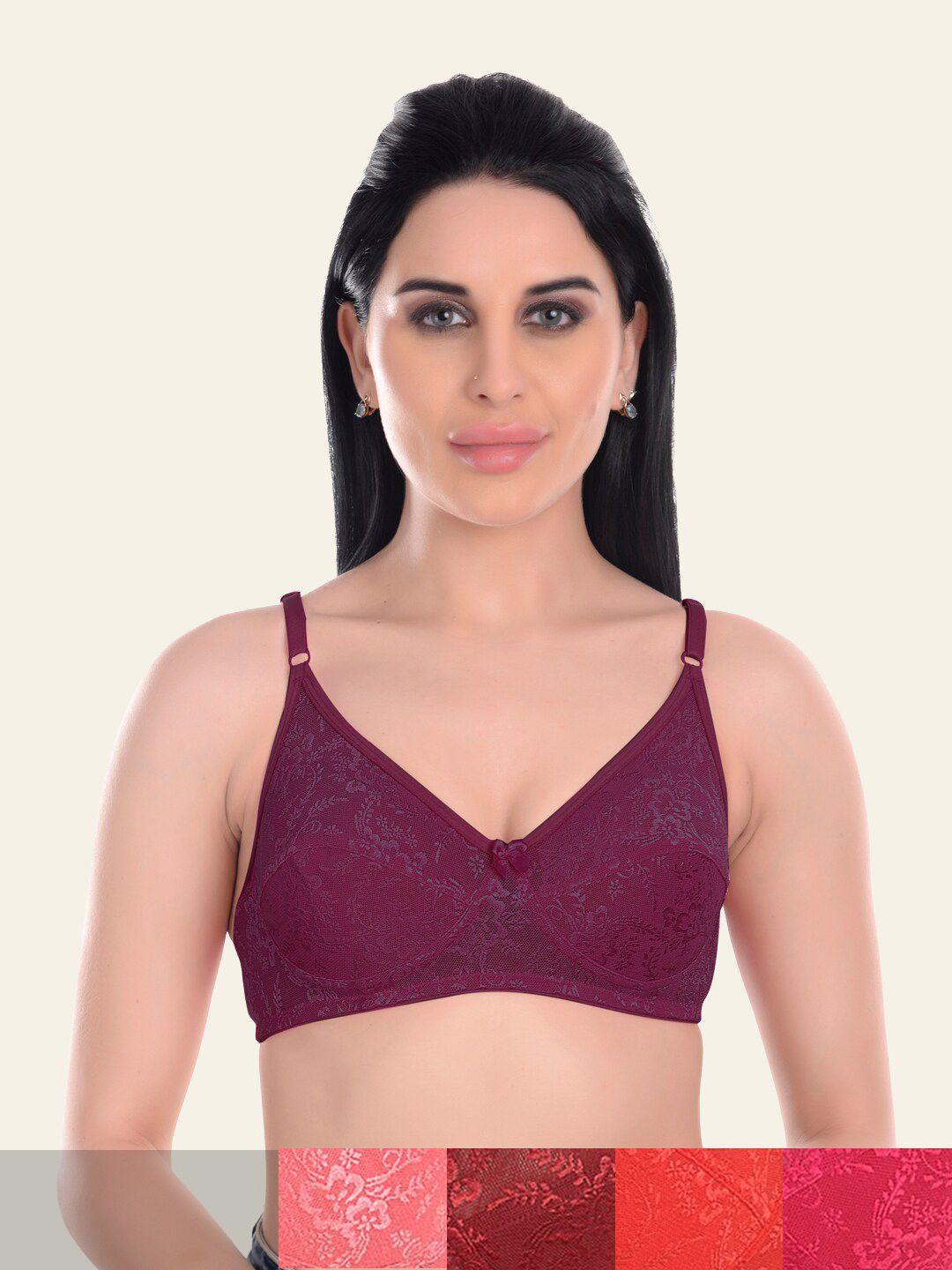 softskin pack of 6 non padded full coverage bra