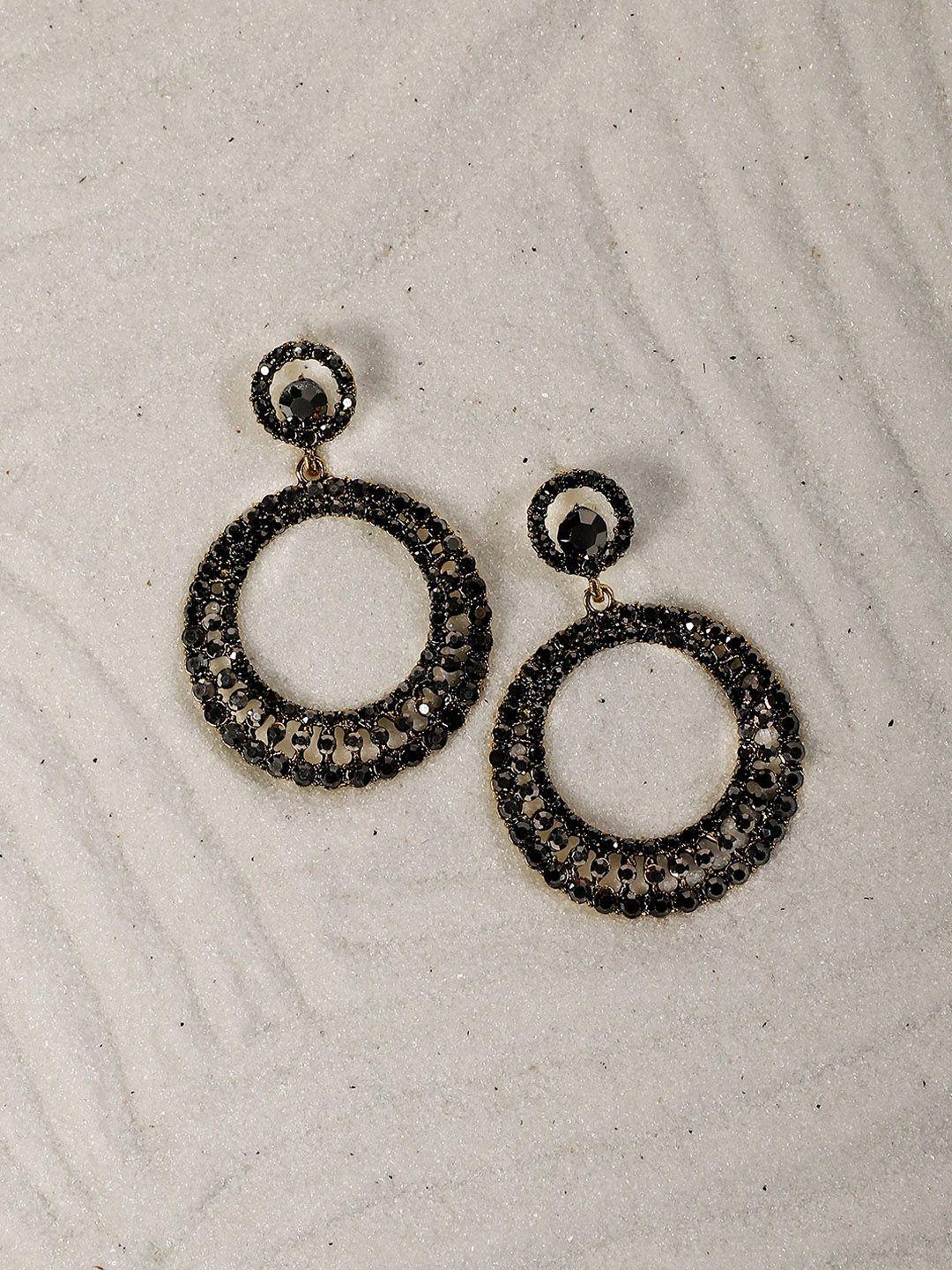 sohi silver-toned earrings