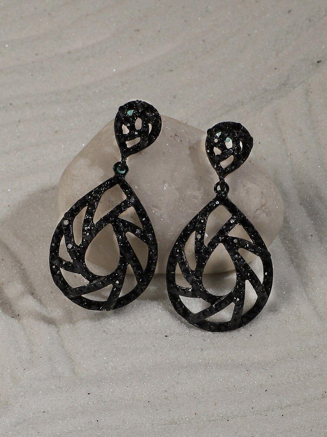 sohi black earrings