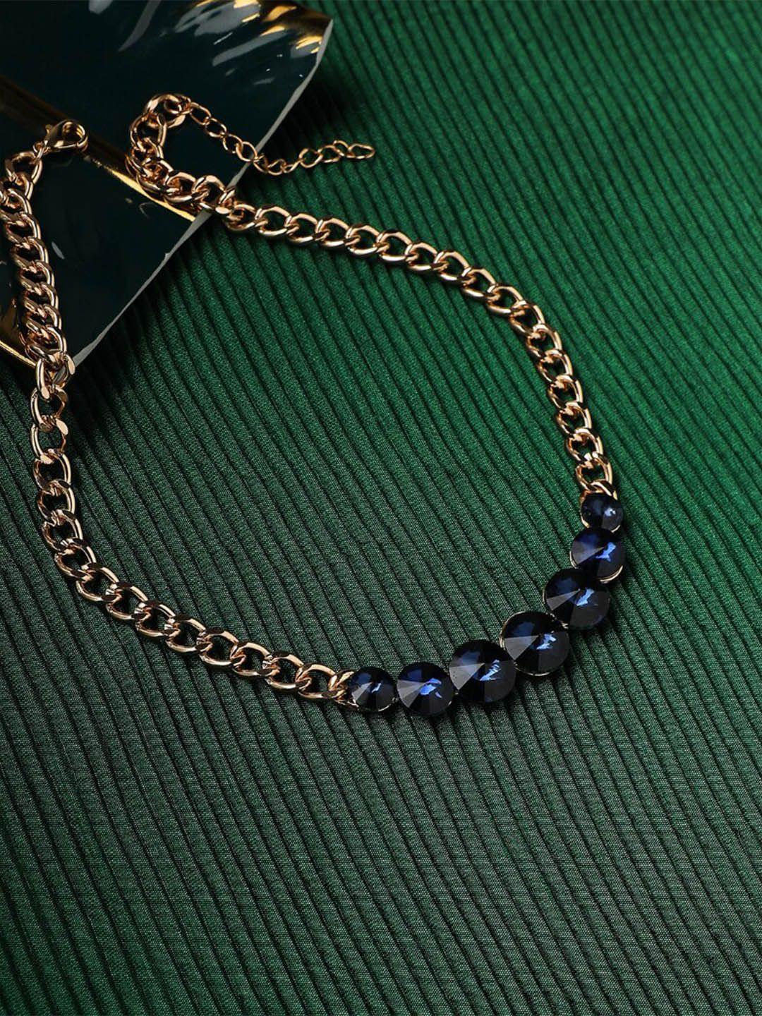 sohi blue gold-plated