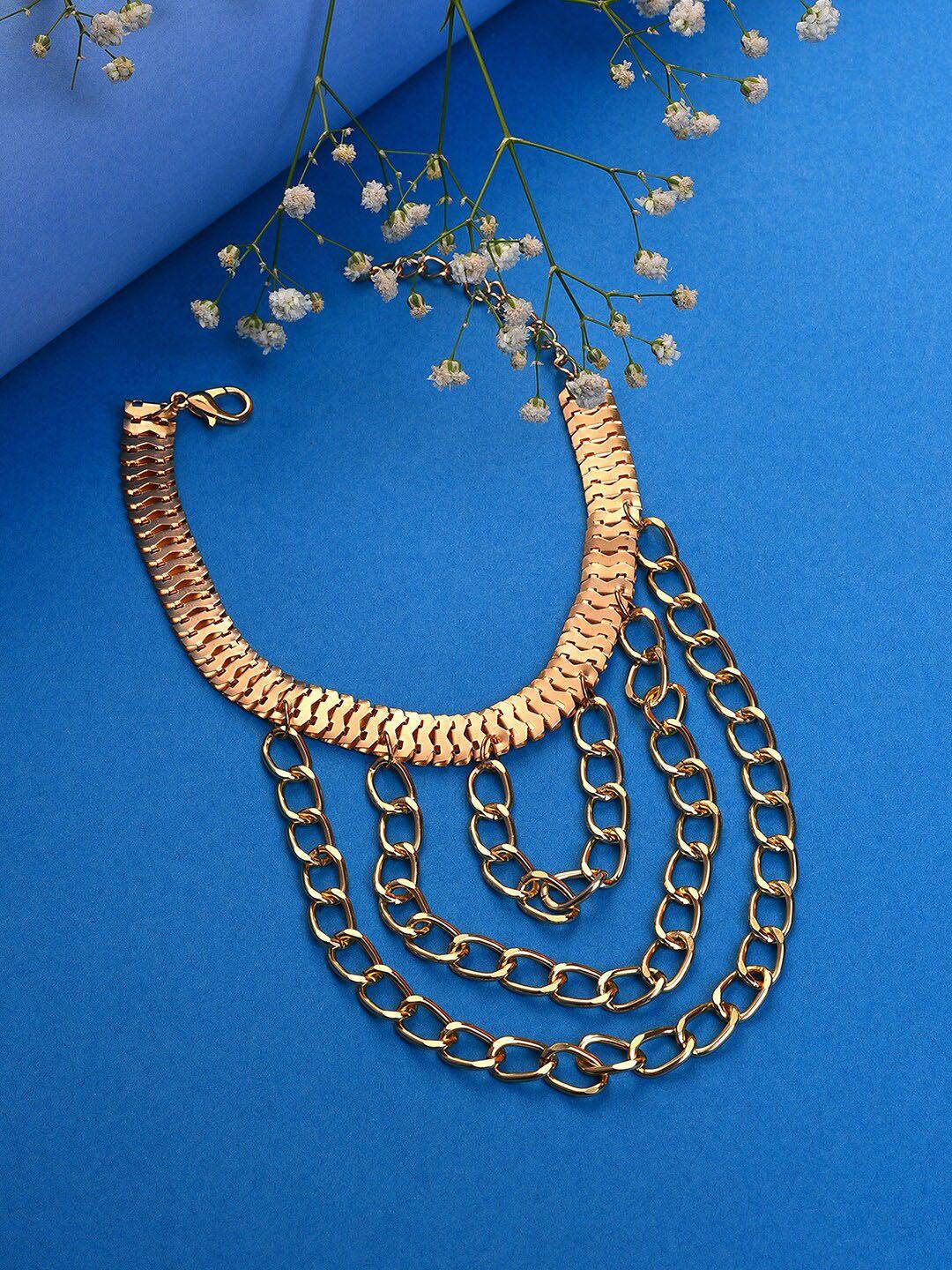 sohi gold-plated chain anklet