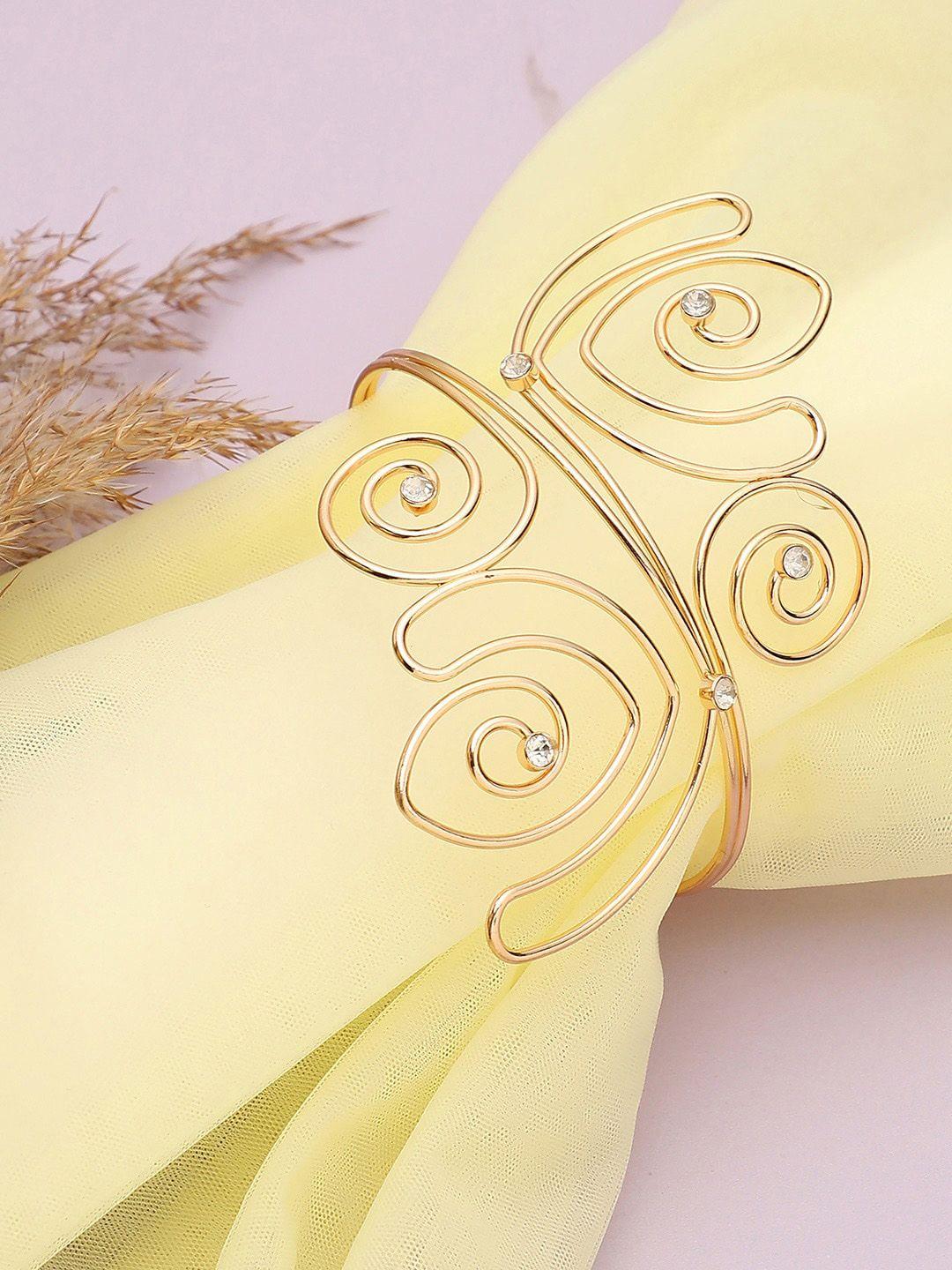 sohi women gold-plated armlet bracelet