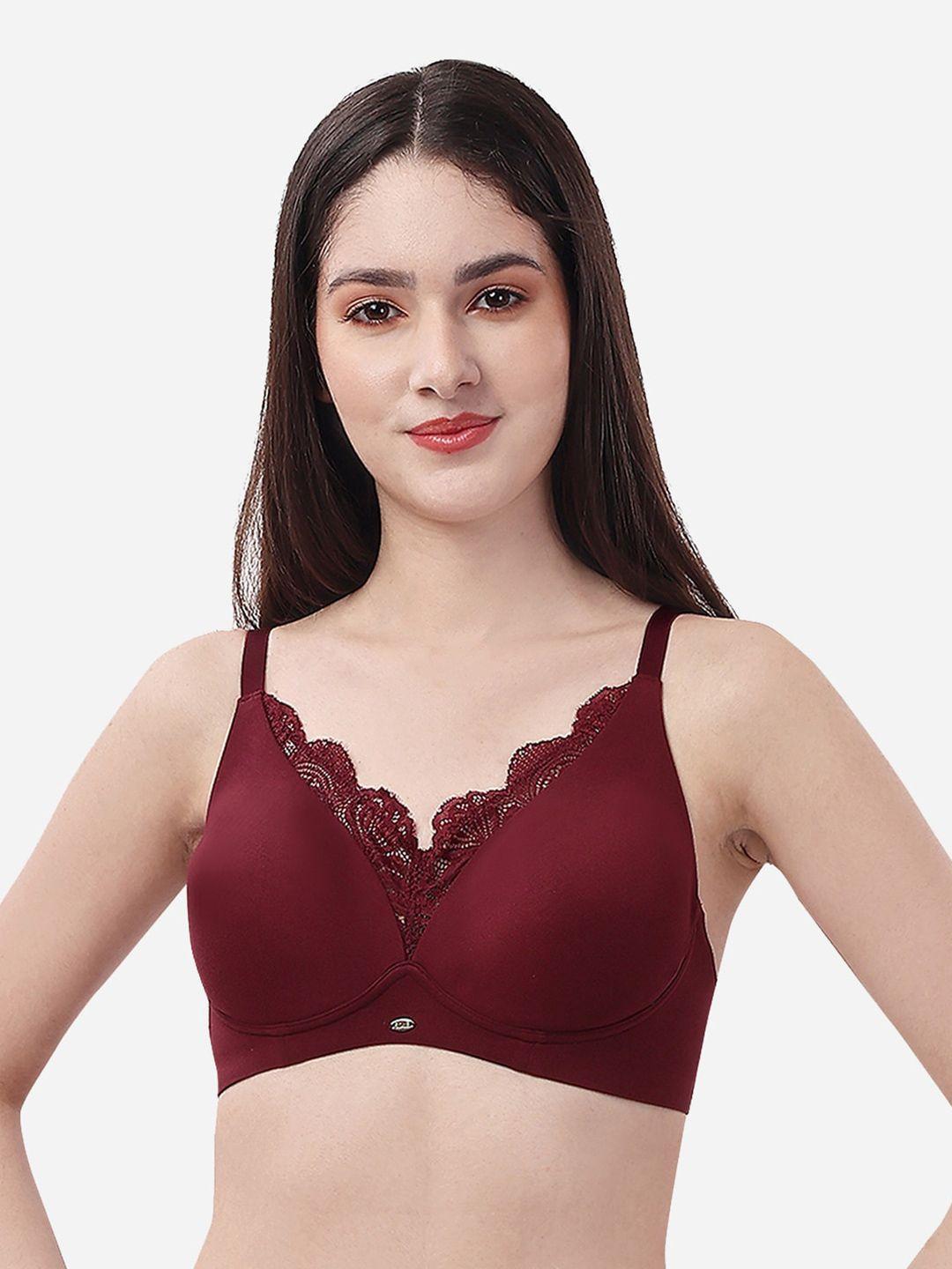 soie-non-padded-non-wired-double-layered-cups-lace-bra