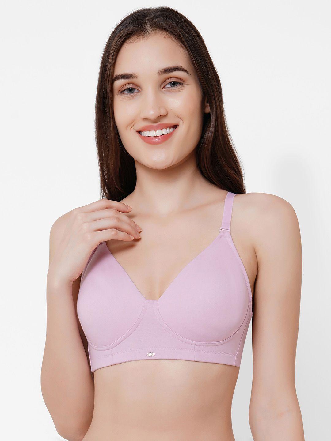 soie solid non padded non wired full coverage t-shirt bra