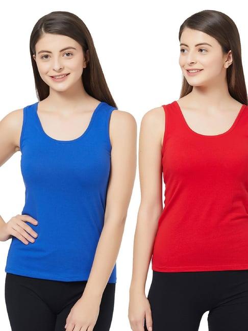 soie multicolor camisole (pack of 2)