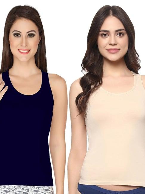 soie multicolor tank top (pack of 2)