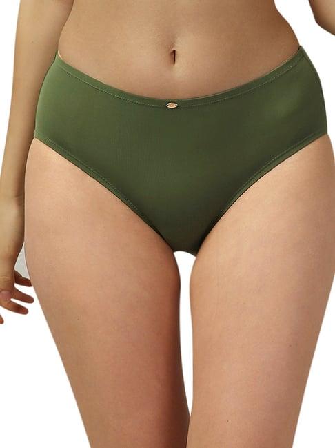 soie olive bikini panty