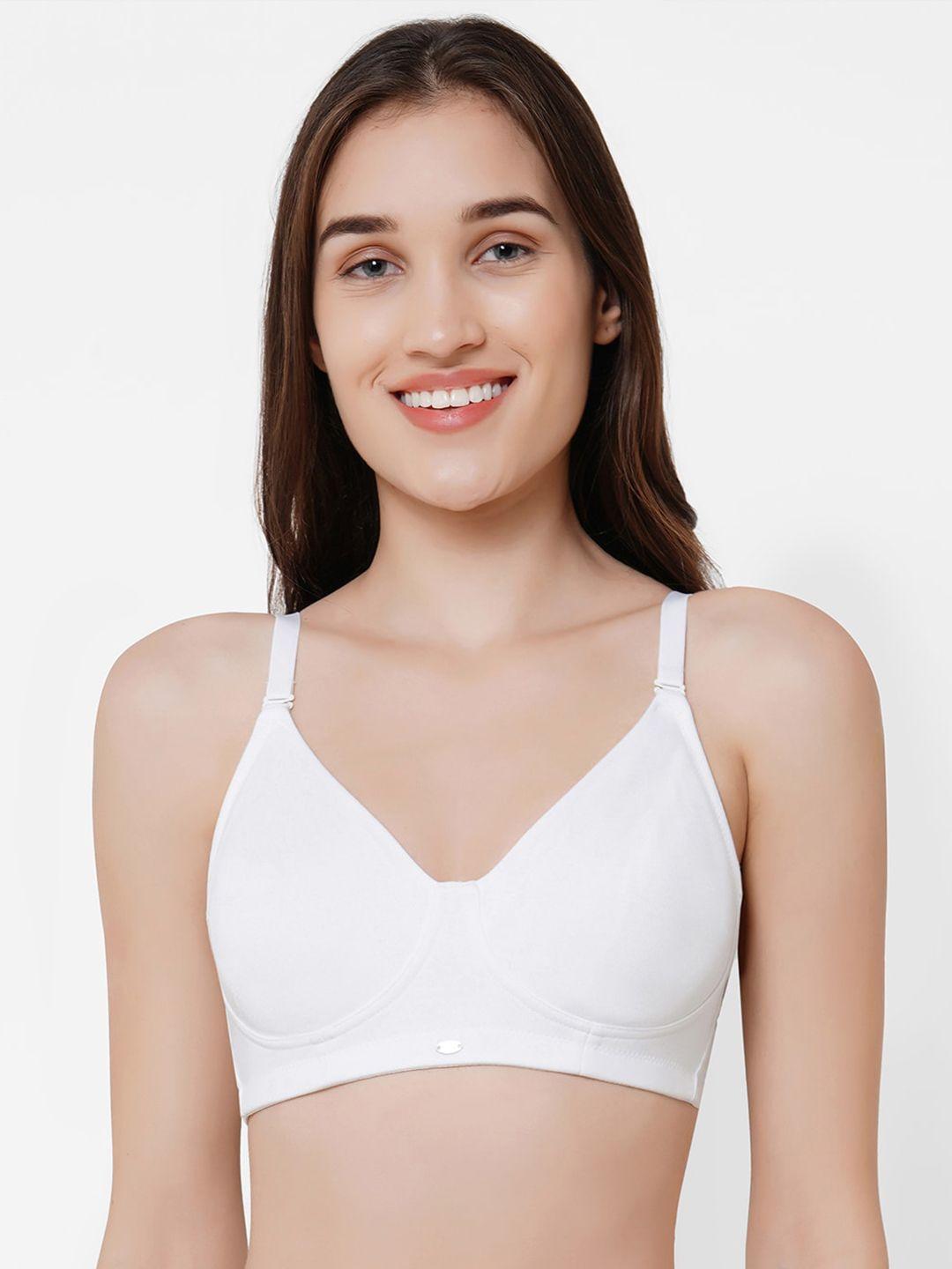 soie solid non padded non wired full coverage t-shirt bra