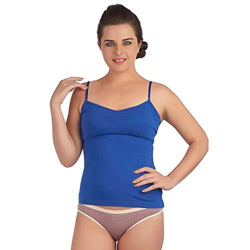 soie women's cotton camisole (sc-3_royal blue_l)