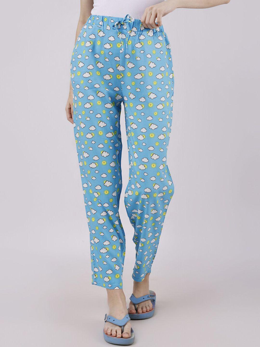 soie women printed lounge pants