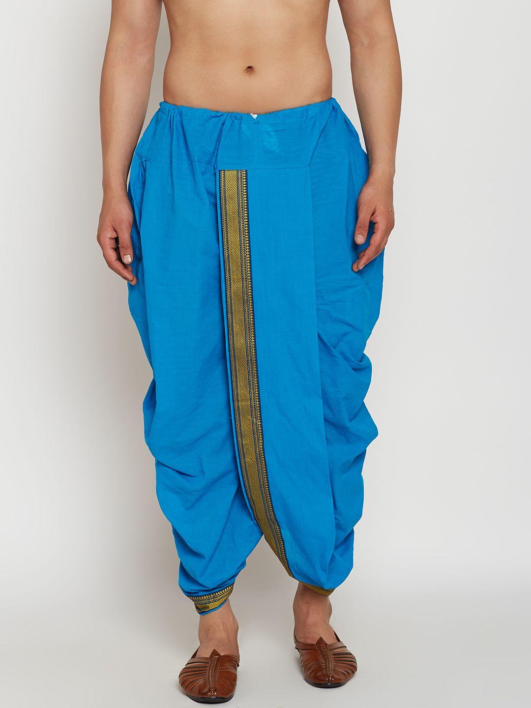 sojanya blue dhoti pants