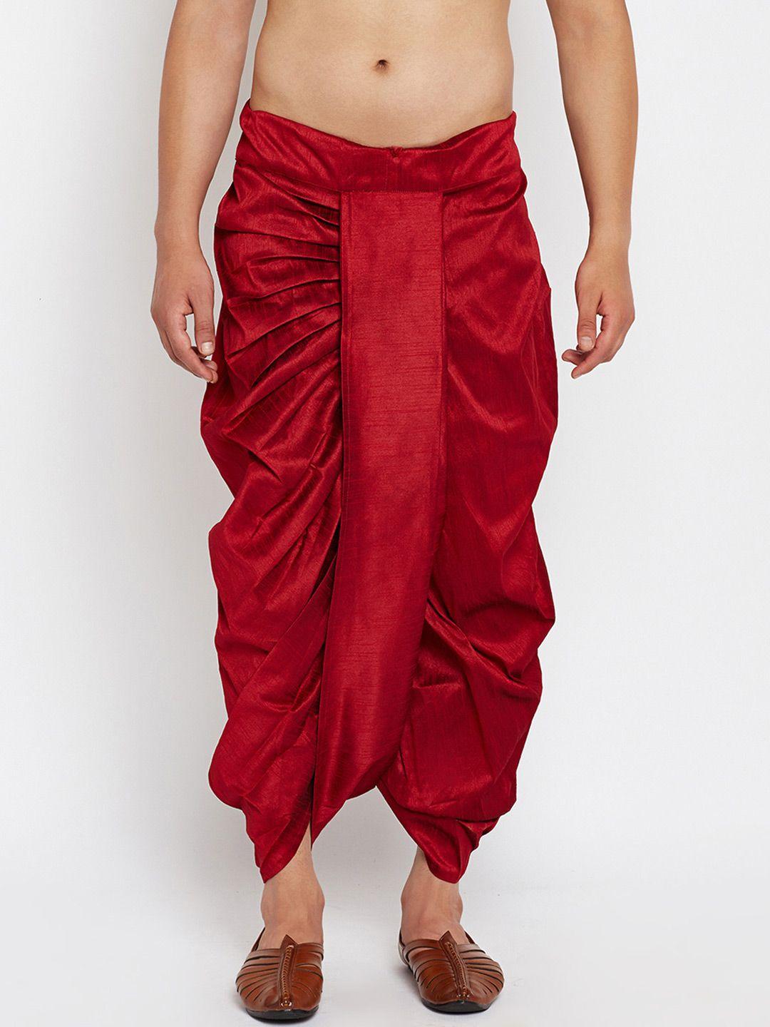 sojanya maroon dhoti pants
