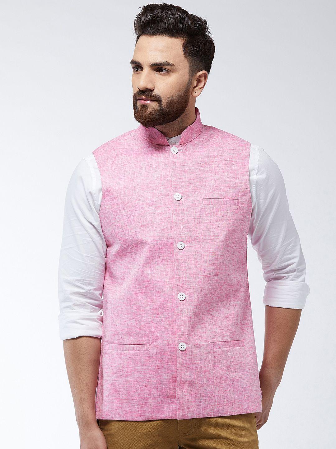 sojanya-men-pink-solid-nehru-jacket
