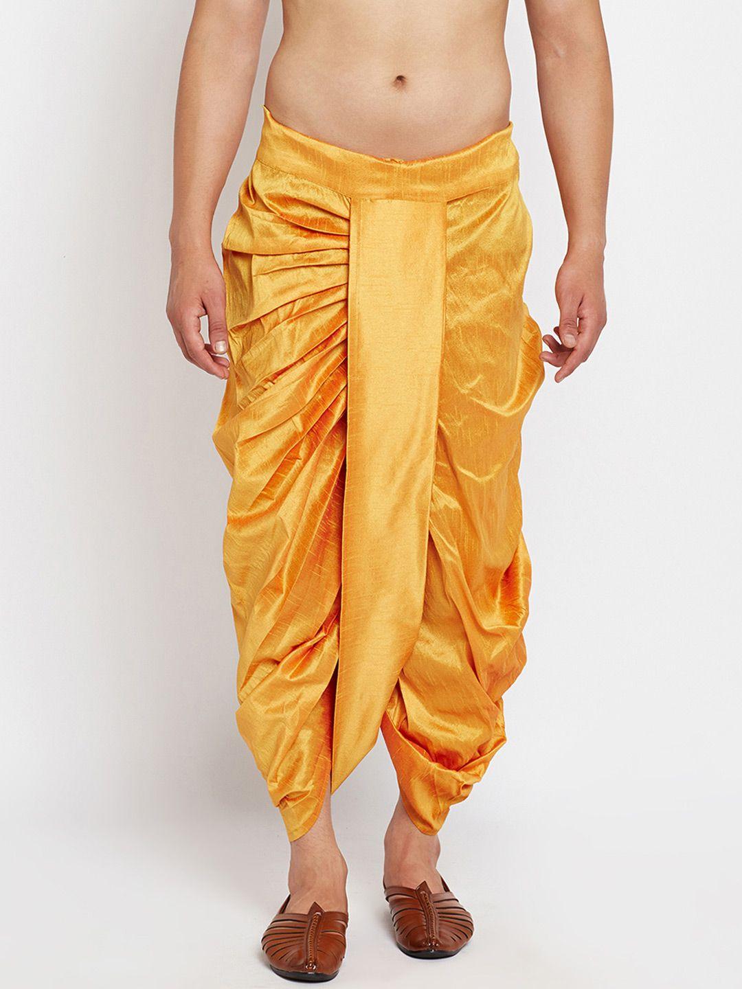 sojanya mustard yellow dhoti pants