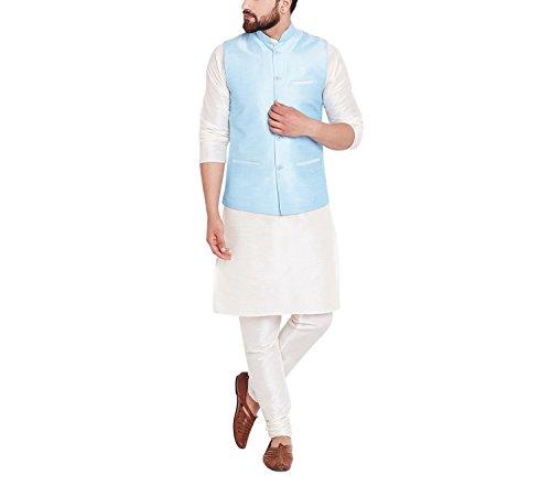 sojanya (since 1958 dupion silk only nehru jacket