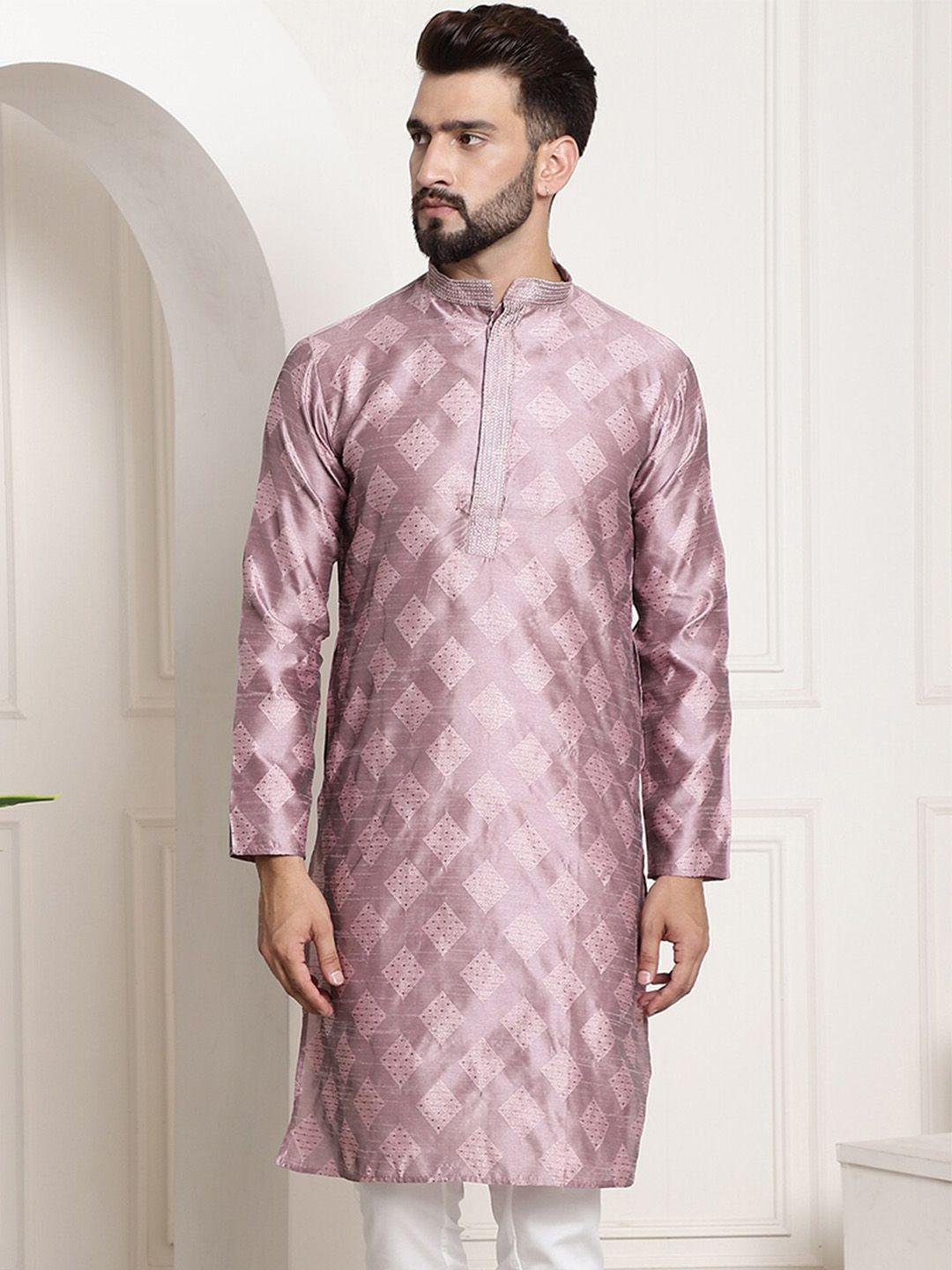 sojanya embroidered thread work kurta