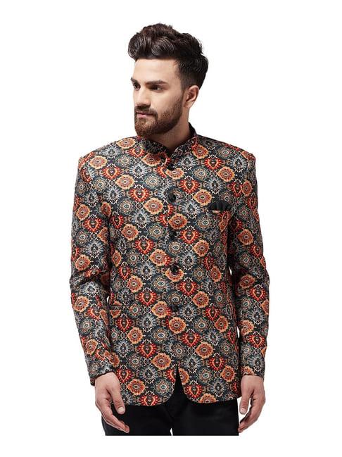 sojanya multicolor printed blazer