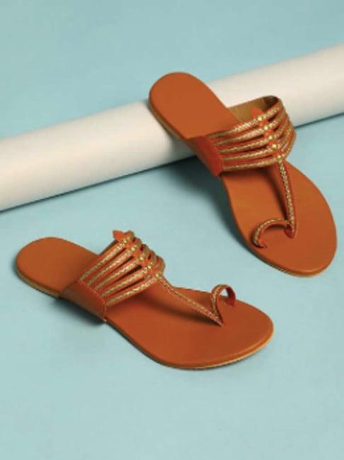 sole house women's tan toe ring sandals