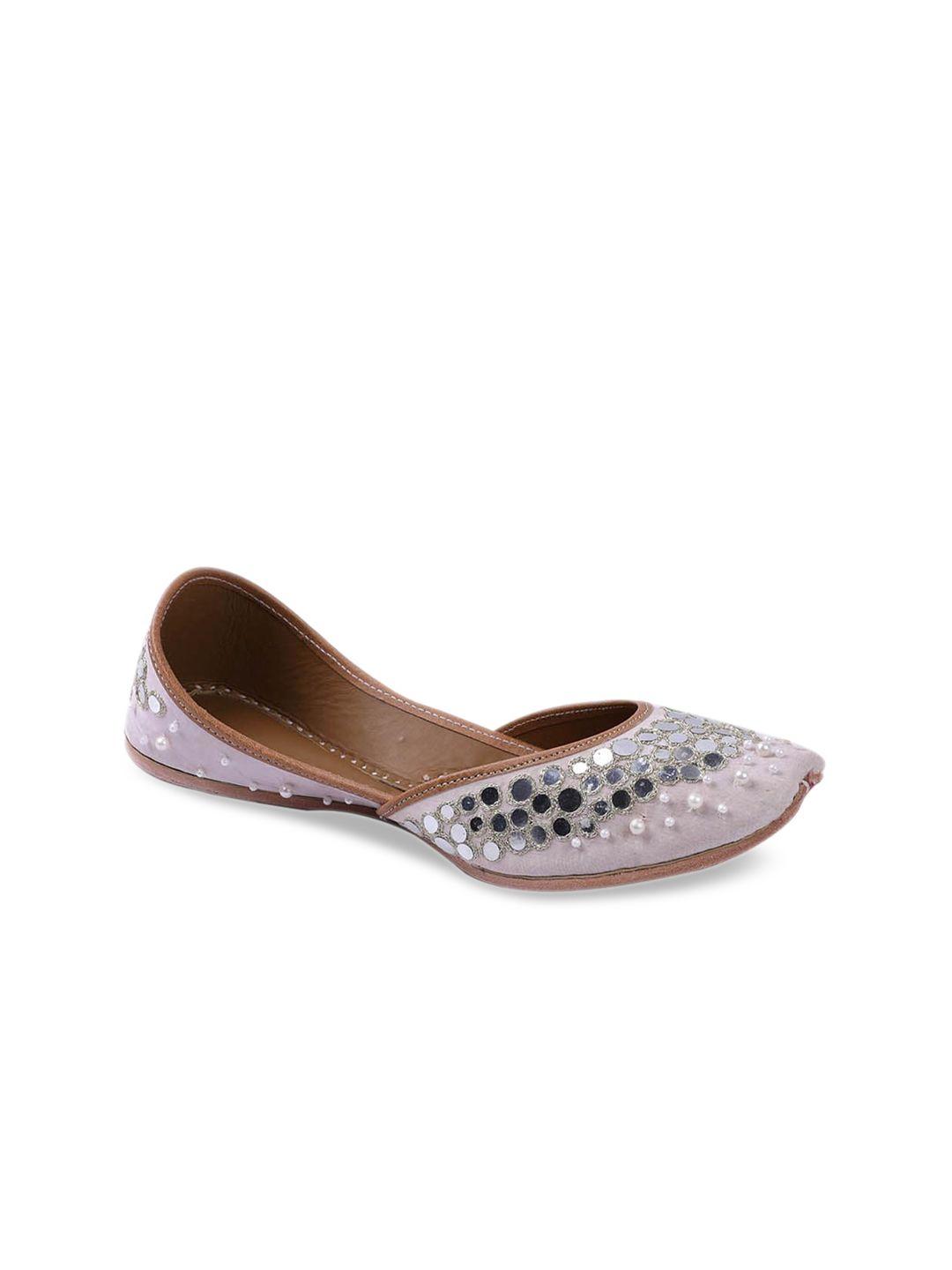 sole saga embellished leather mojaris