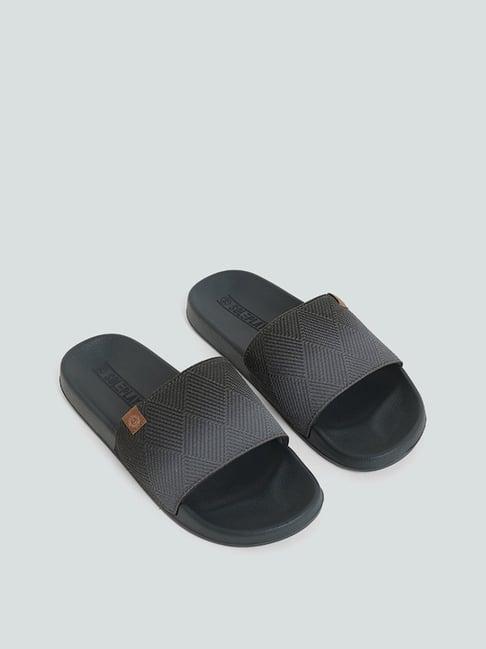 soleplay by westside green knitted slides
