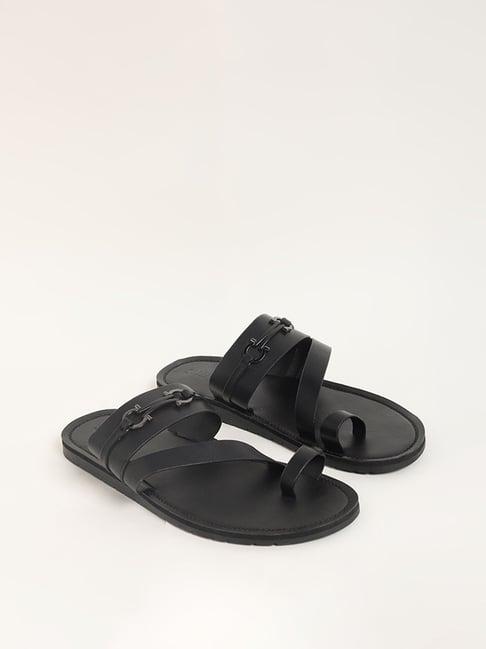 soleplay by westside black sandals