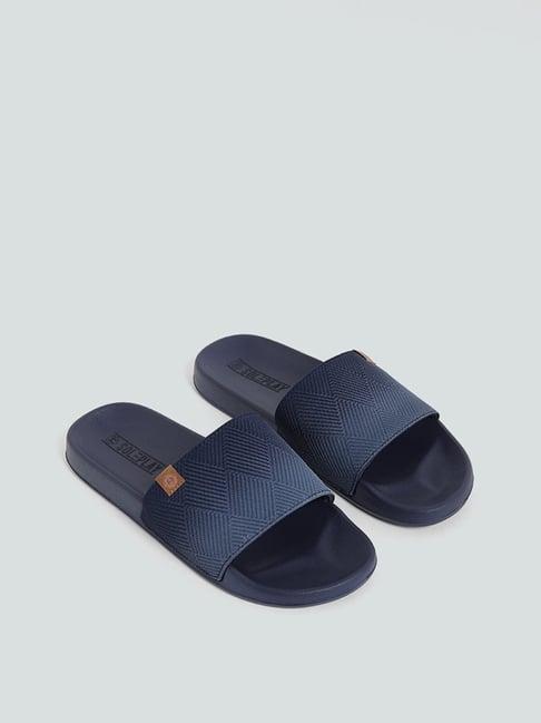 soleplay by westside navy knitted slides