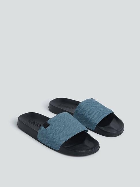 soleplay by westside teal textured pool slides