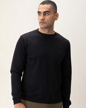 solid  full-length sweatshirt