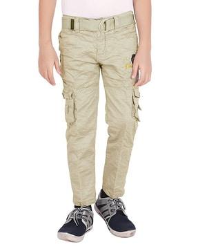 solid cargo pants