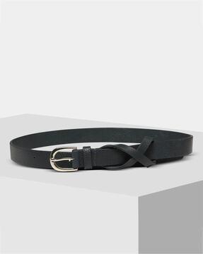 solid leather belt