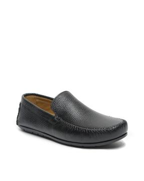 solid loafers formal shoes