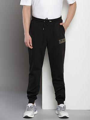 solid mid rise joggers
