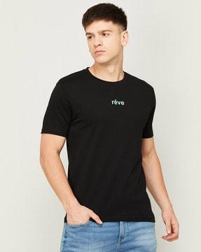 solid regular fit t-shirt