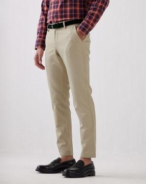 solid relaxed fit chinos