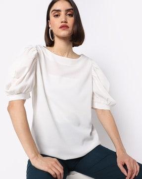 solid tunic top