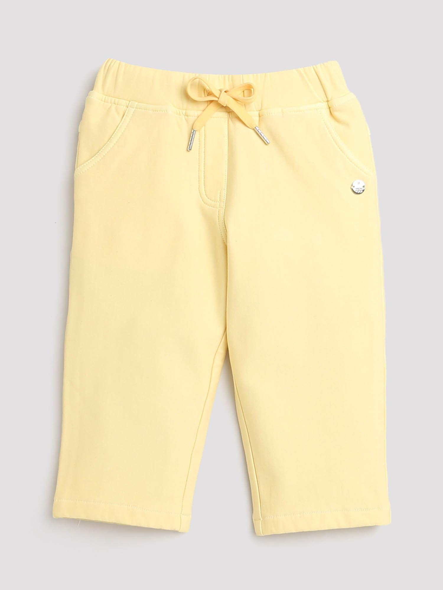 solid/plain bottoms yellow