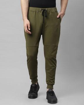 solid  ankle length joggers
