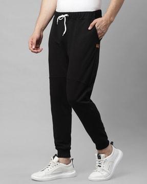 solid  ankle length joggers