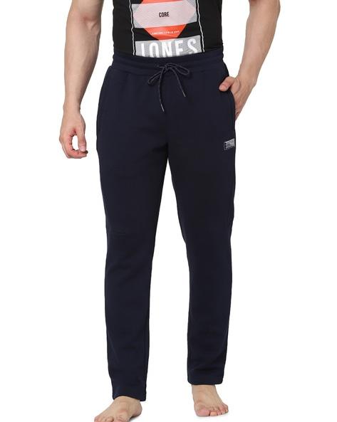 solid  full length track pants