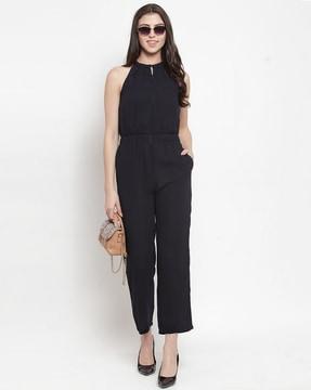 solid  jumpsuit